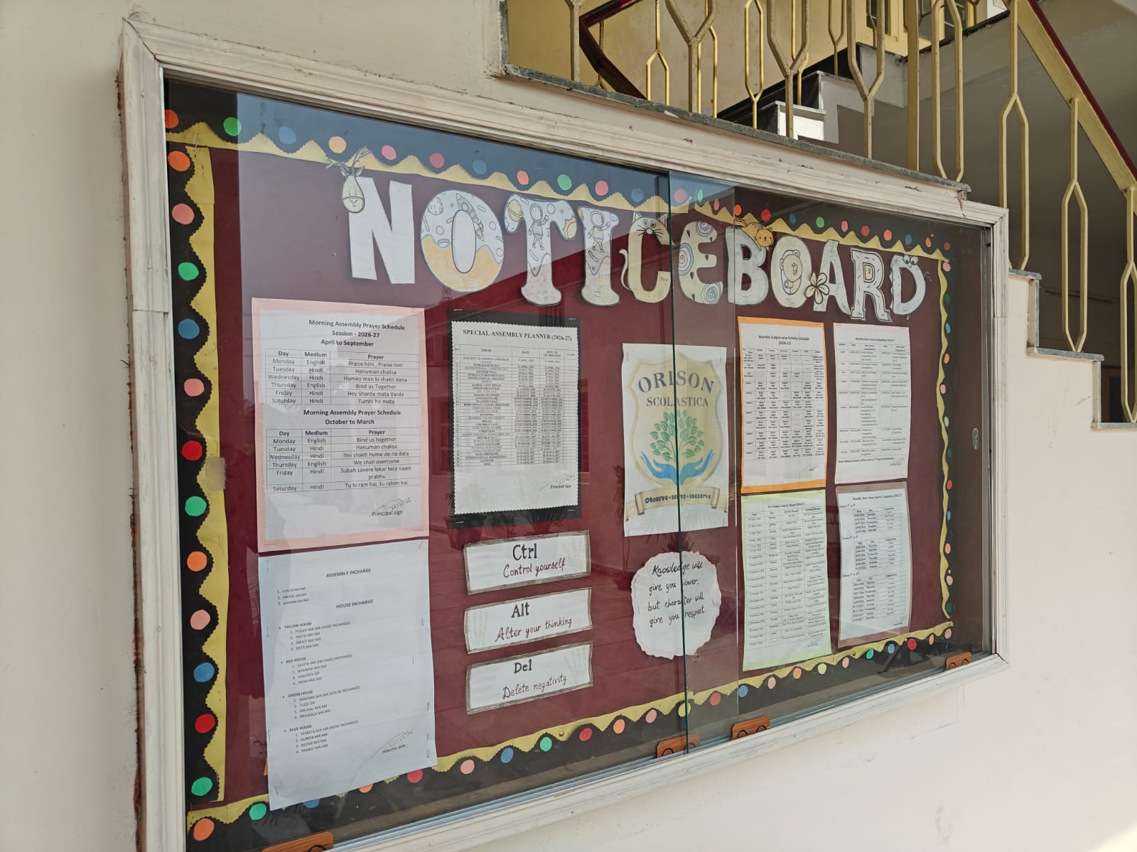 Notice boards