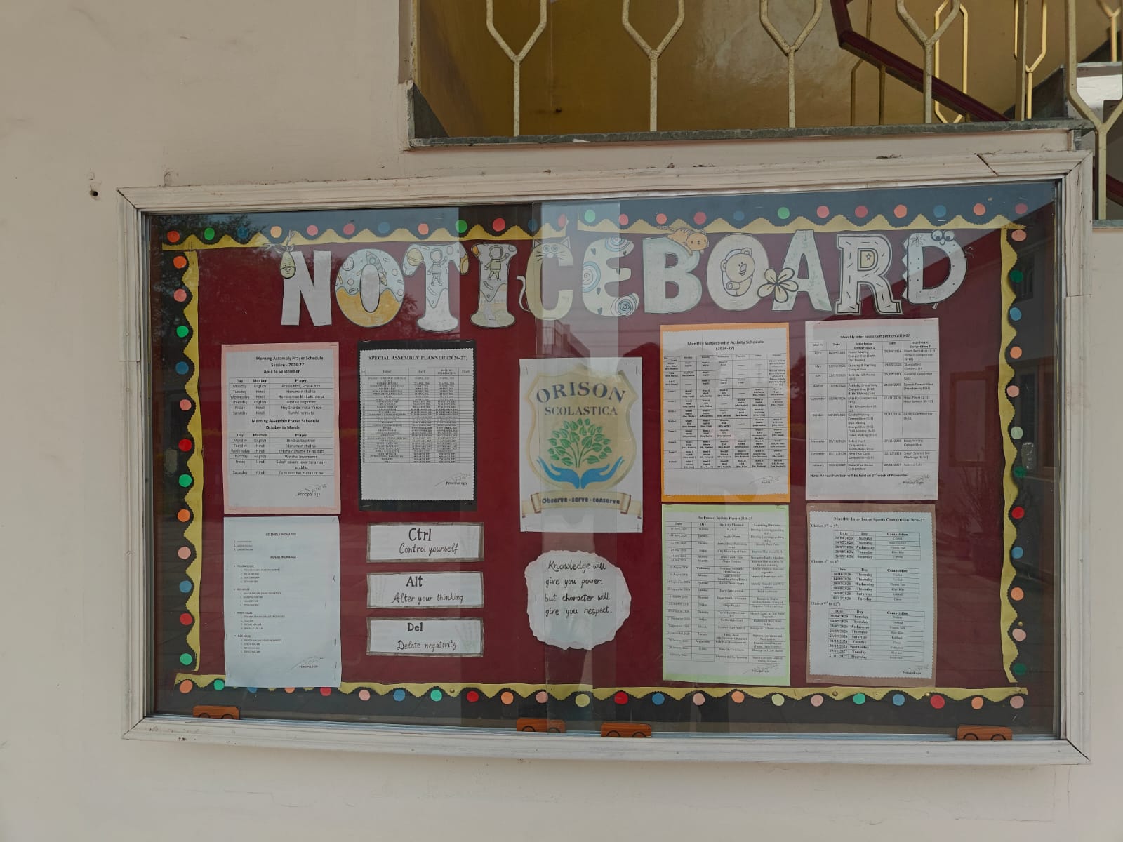 Notice boards