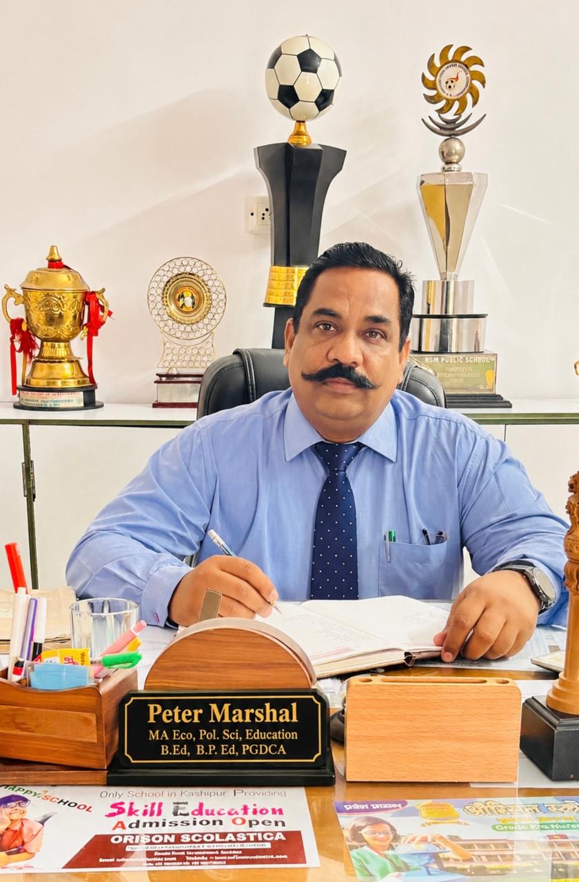 Mr. Peter Marshal, Principal of Orison Scolastica